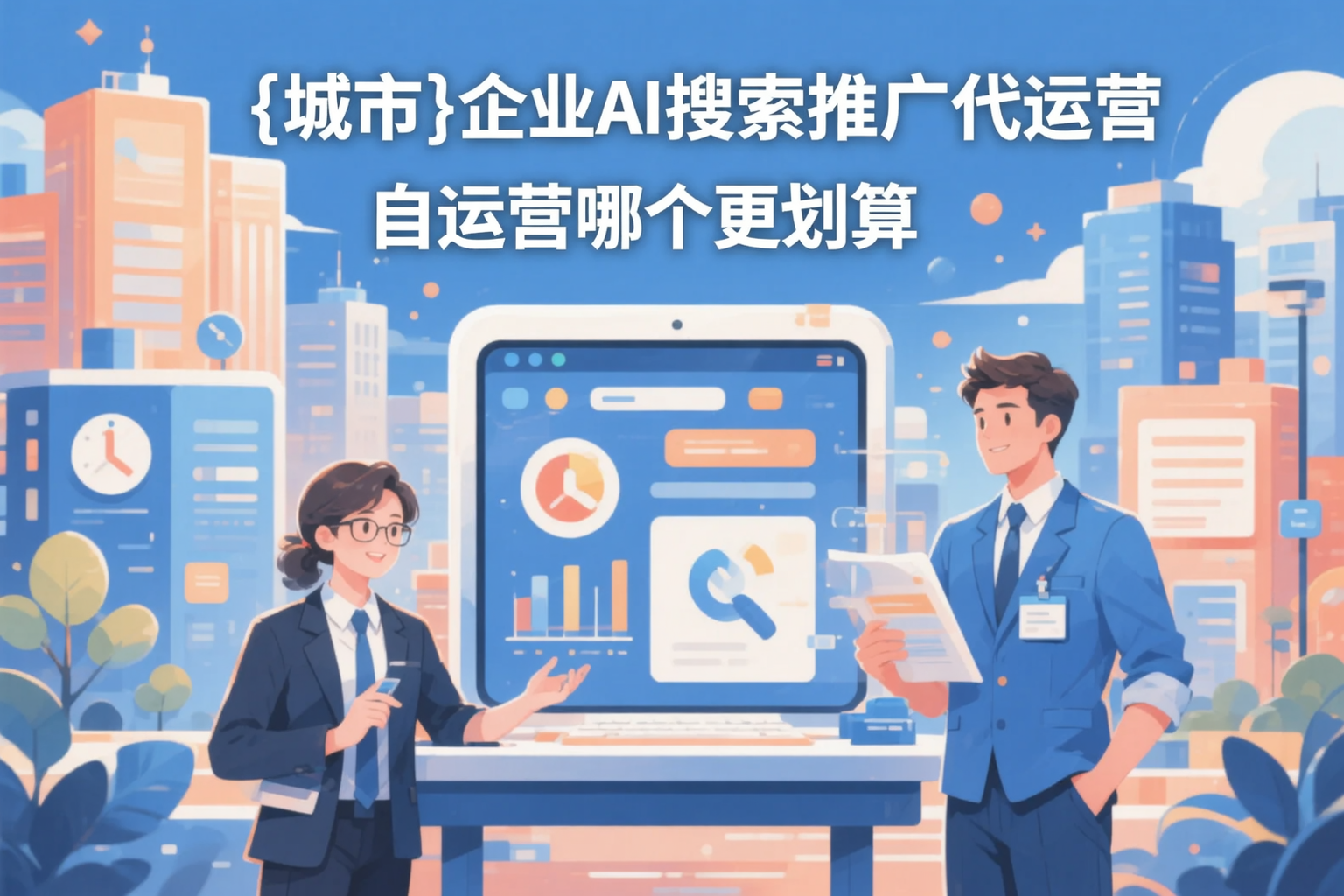三亚企业AI搜索推广代运营和自运营哪个更划算