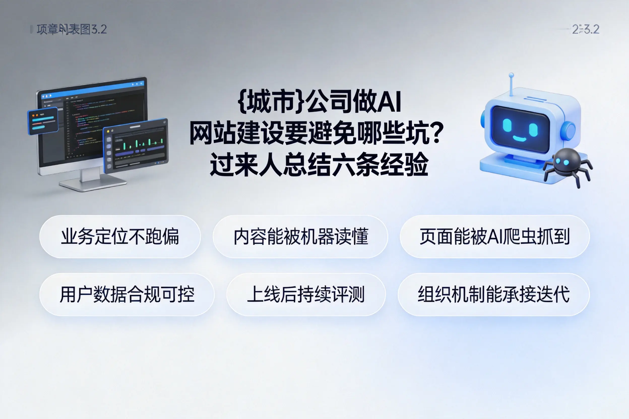 三亚公司做AI网站建设要避免哪些坑？过来人总结六条经验