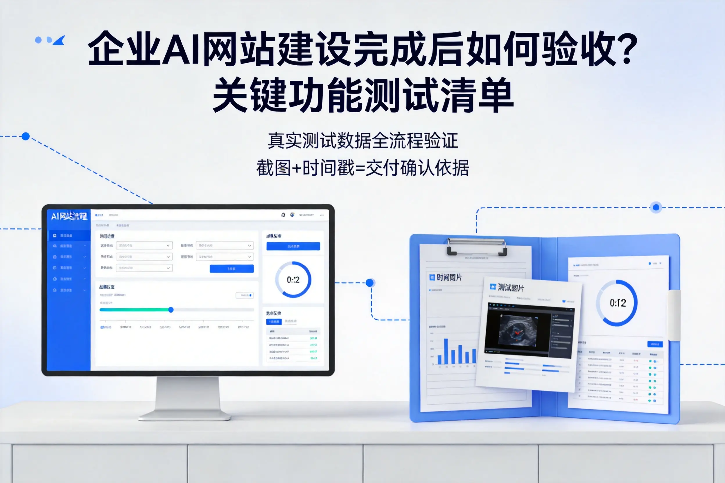 三亚企业AI网站建设完成后如何验收？关键功能测试清单