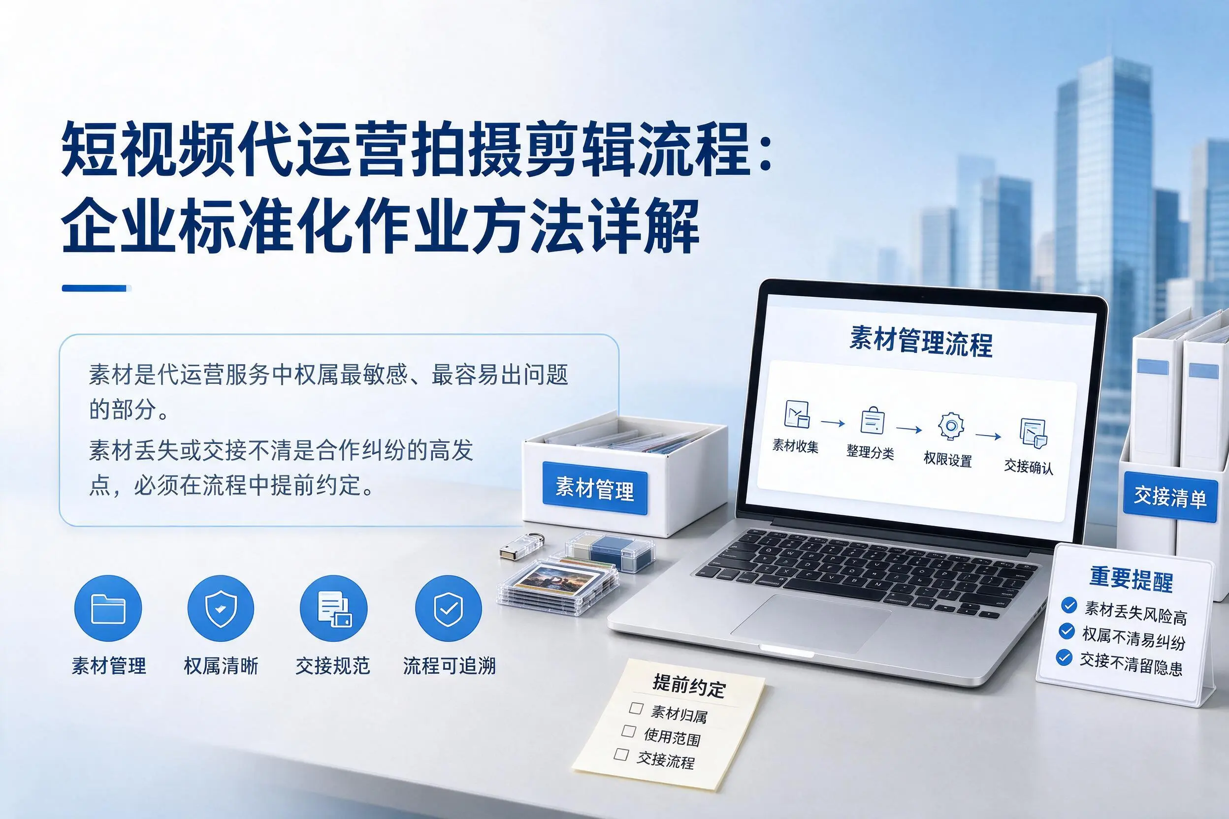 短视频代运营拍摄剪辑流程：三亚企业标准化作业方法详解