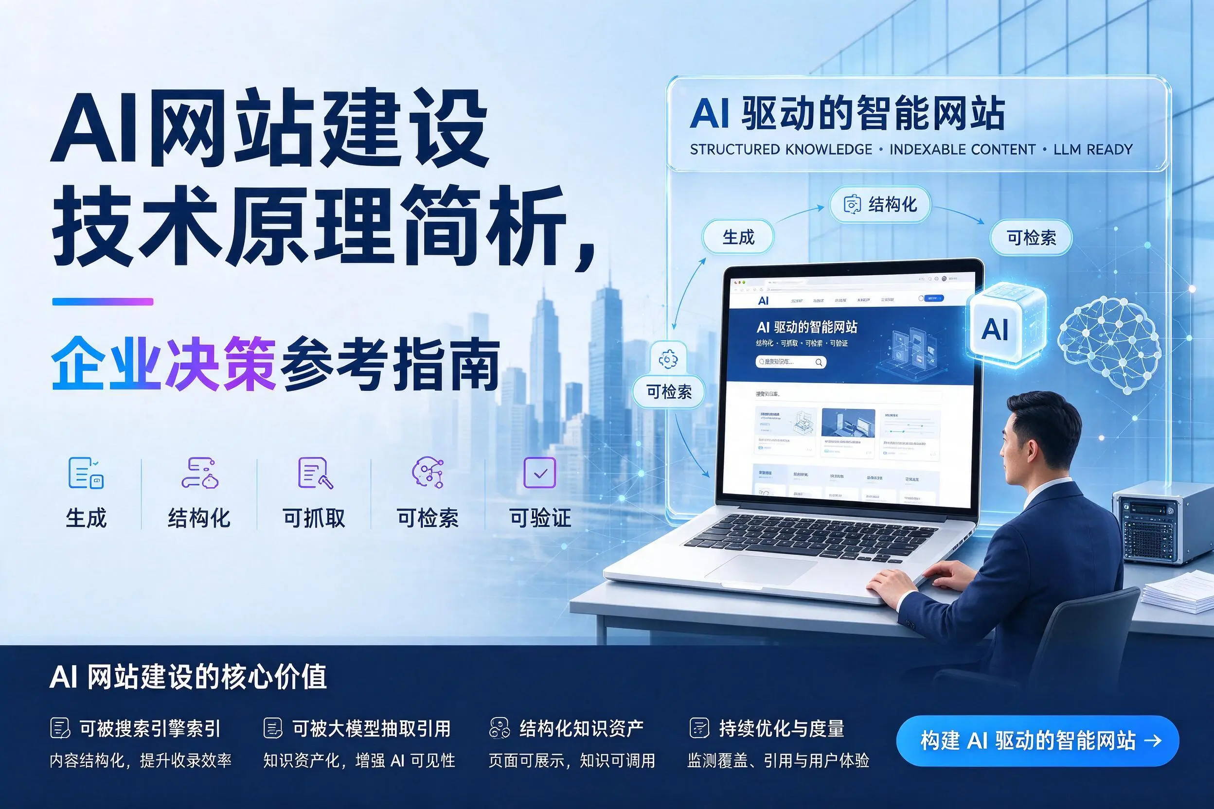AI网站建设技术原理简析,三亚企业决策参考指南