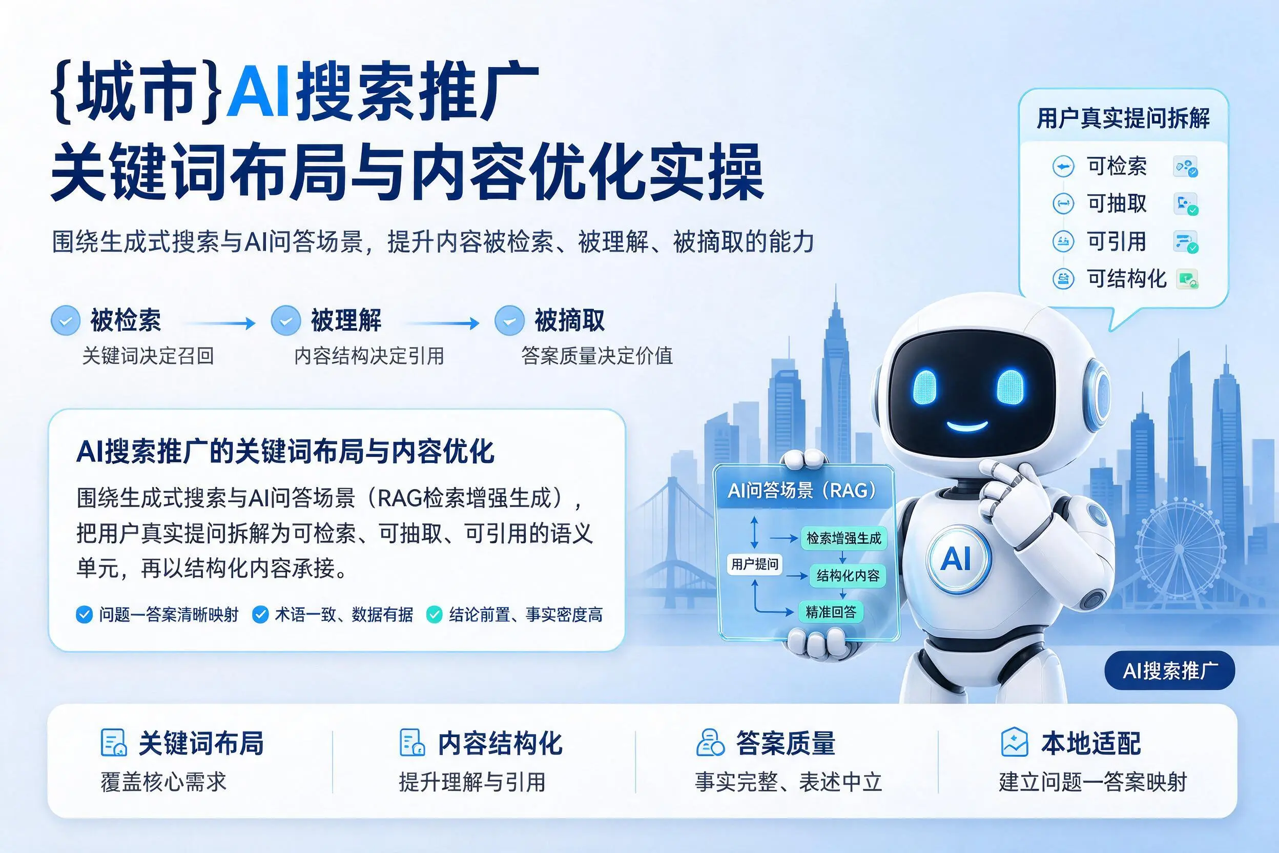 三亚AI搜索推广关键词布局与内容优化实操
